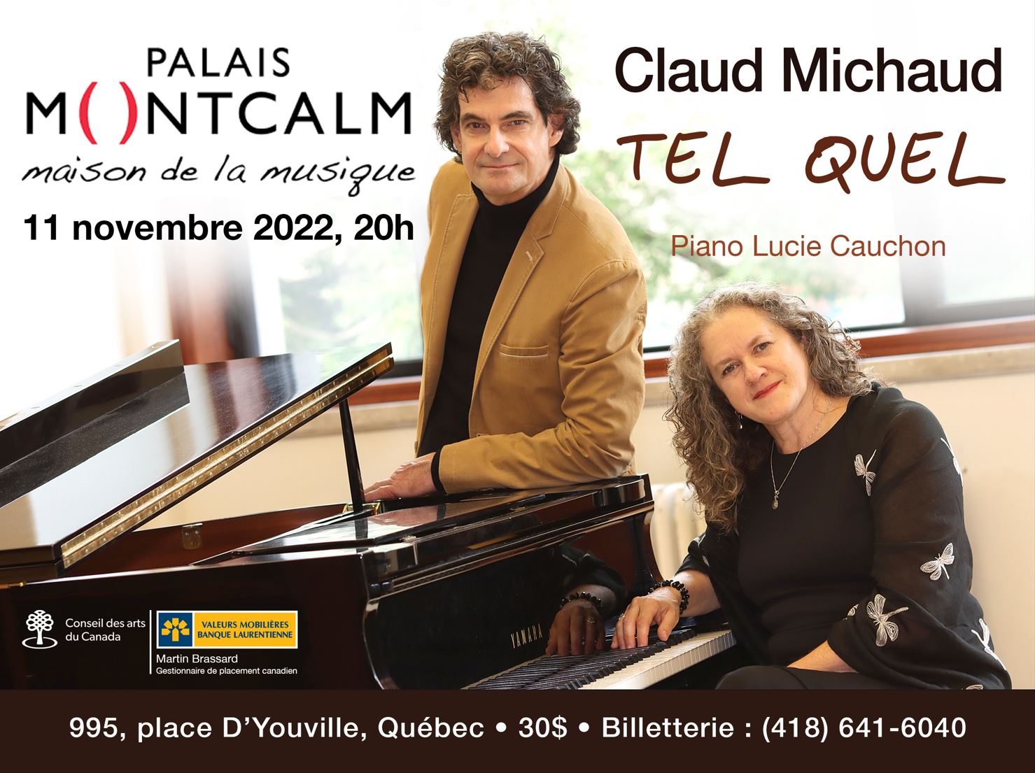 Claud Michaud Palais Montcalm 11 novembre 2022