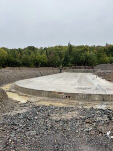 Base de béton